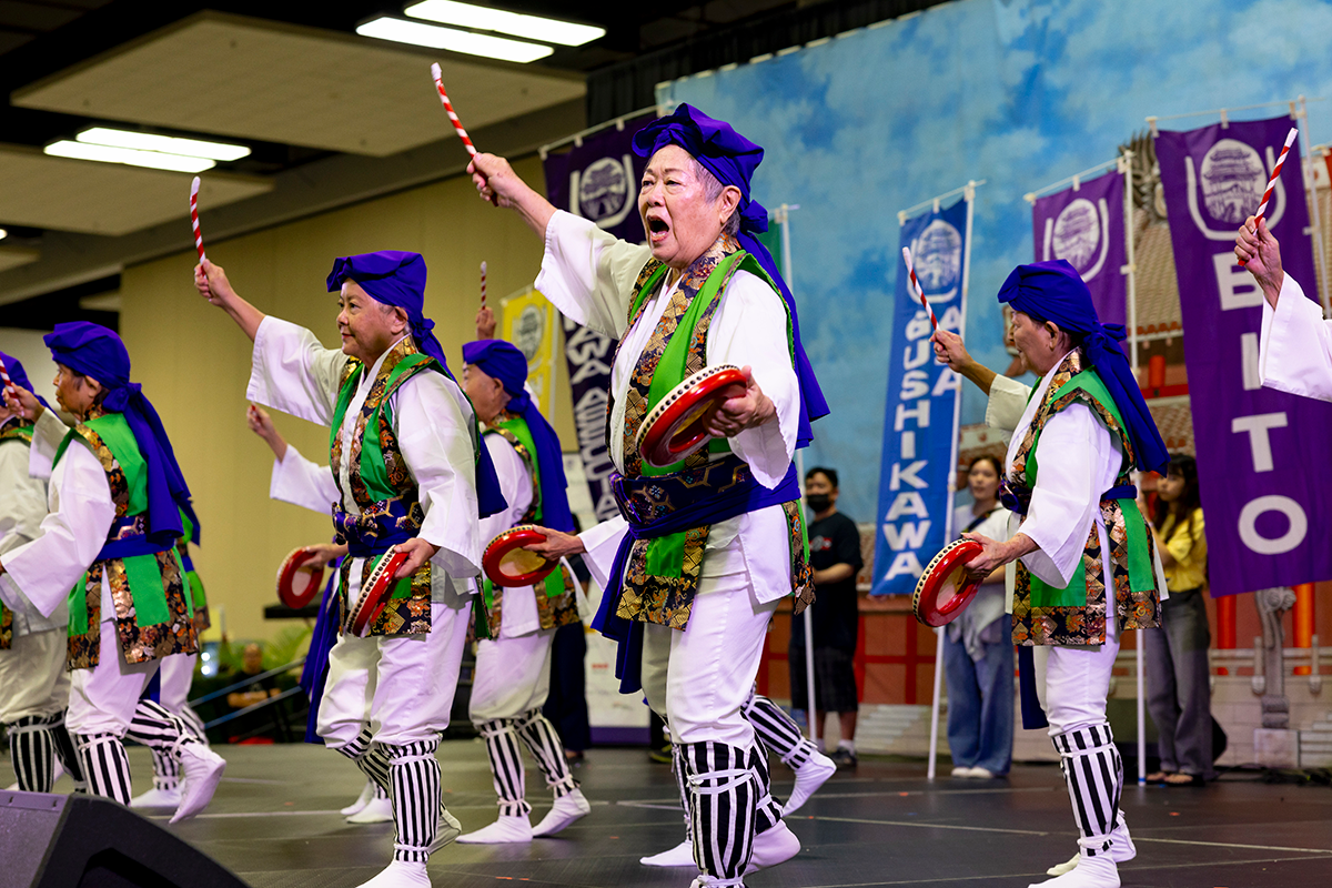 Okinawan Festival Hawaii featuring traditional Okinawan music, dance, food, and cultural activities at the annual HUOA Okinawan Festival in Honolulu